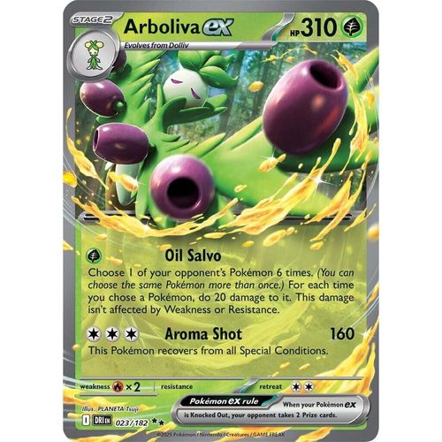 Arboliva ex (023/182) (SV10: Destined Rivals) - PokéBox Australia