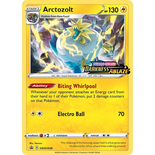 Arctozolt - SWSH036 (Prerelease) (SWSH036) (SWSH: Sword & Shield Promo Cards) - PokéBox Australia