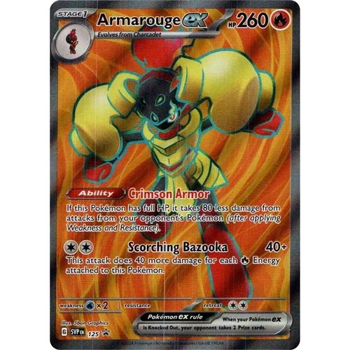 Armarouge ex - 125 (125) (SV: Scarlet & Violet Promo Cards) - PokéBox Australia