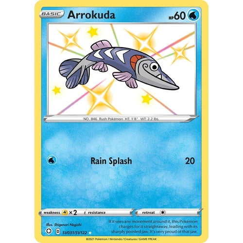 Arrokuda (SV031/SV122) (Shining Fates: Shiny Vault) - PokéBox Australia