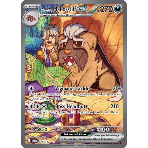 Arven's Mabosstiff ex (235/182) (SV10: Destined Rivals) - PokéBox Australia