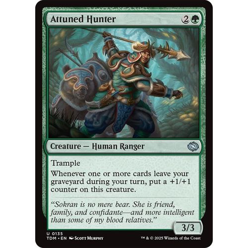 Attuned Hunter (135) (Tarkir: Dragonstorm) - PokéBox Australia