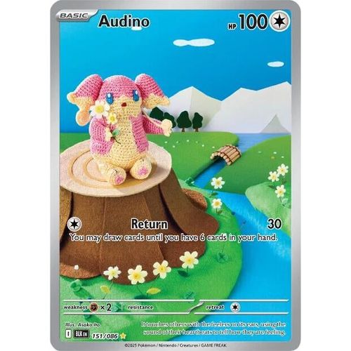 Audino (151/086) (SV: Black Bolt) - PokéBox Australia
