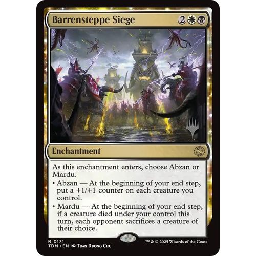 Barrensteppe Siege (171) (Promo Pack: Tarkir: Dragonstorm) - PokéBox Australia
