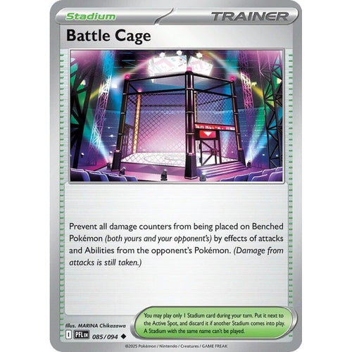 Battle Cage (085/094) (ME02: Phantasmal Flames) - PokéBox Australia