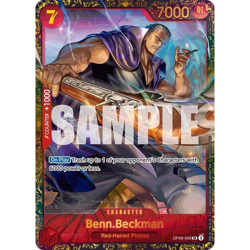 Benn.Beckman (Championship 25 - 26 Offline Regionals Season 2) (OP09 - 009) (One Piece Promotion Cards) - PokéBox Australia