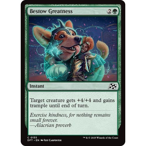 Bestow Greatness (155) (Aetherdrift) - PokéBox Australia