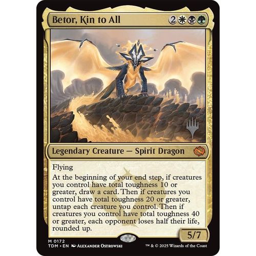 Betor, Kin to All (172) (Promo Pack: Tarkir: Dragonstorm) - PokéBox Australia