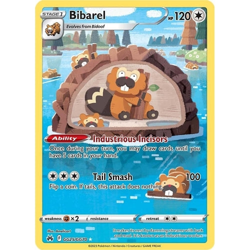 Bibarel (GG25/GG70) (Crown Zenith: Galarian Gallery) - PokéBox Australia