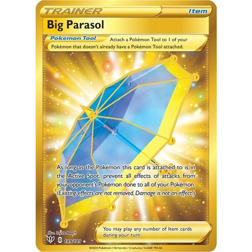 Big Parasol (Secret) (199/189) (SWSH03: Darkness Ablaze) - PokéBox Australia