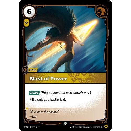 Blast of Power (012/024) (Origins: Proving Grounds) - PokéBox Australia
