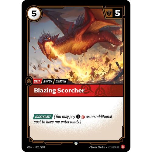 Blazing Scorcher (001/298) (Origins) - PokéBox Australia