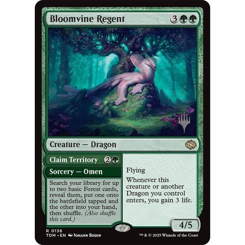 Bloomvine Regent (136) (Promo Pack: Tarkir: Dragonstorm) - PokéBox Australia