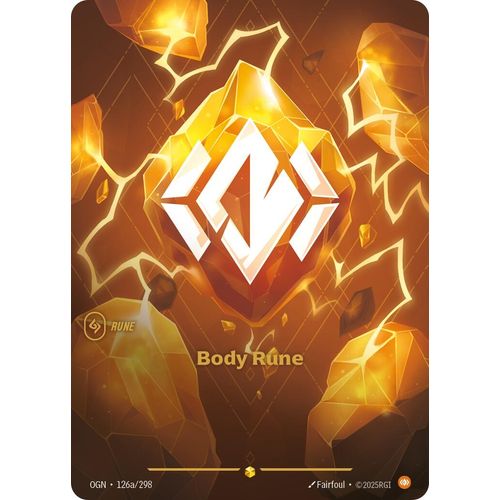 Body Rune (Alternate Art) (126a/298) (Origins) - PokéBox Australia