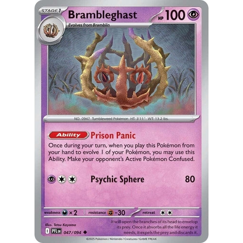 Brambleghast (047/094) (ME02: Phantasmal Flames) - PokéBox Australia