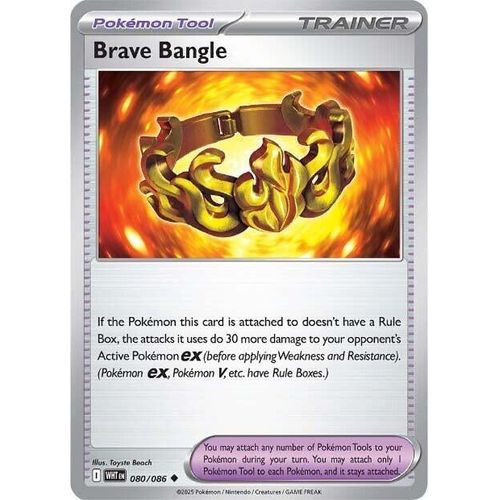 Brave Bangle (080/086) (SV: White Flare) - PokéBox Australia
