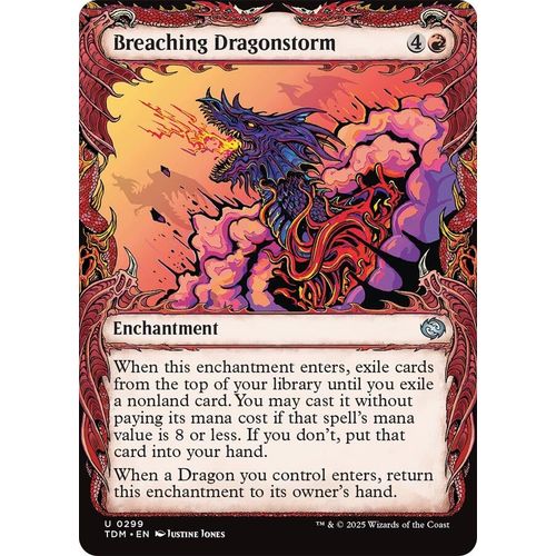 Breaching Dragonstorm (Showcase) (299) (Tarkir: Dragonstorm) - PokéBox Australia