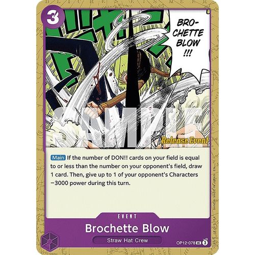 Brochette Blow (OP12 - 078) (Legacy of the Master Release Event Cards) - PokéBox Australia