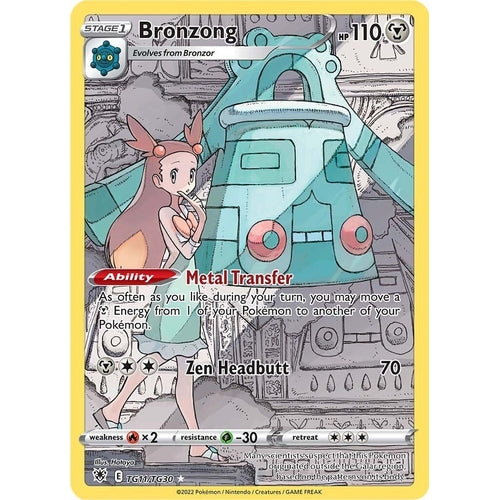 Bronzong (TG11/TG30) (SWSH10: Astral Radiance Trainer Gallery) - PokéBox Australia