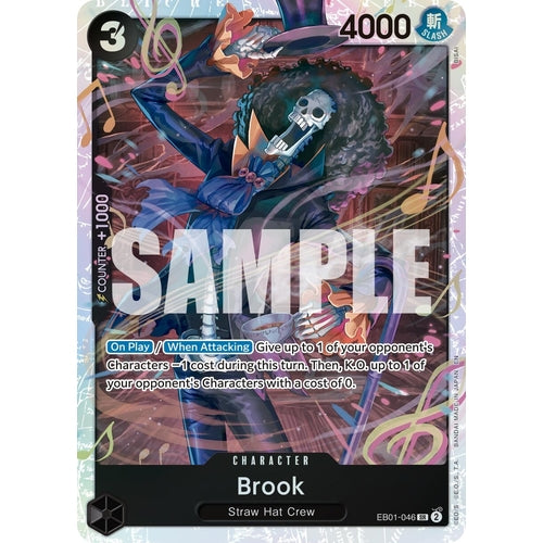Brook - EB01 - 046 (Reprint) (EB01 - 046) (Premium Booster - The Best - Vol. 2) - PokéBox Australia