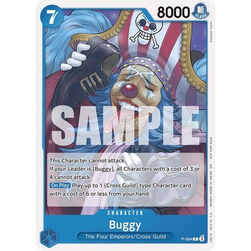 Buggy (OP10 Release Event) (P - 084) (One Piece Promotion Cards) - PokéBox Australia