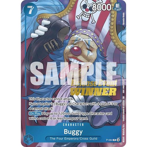 Buggy (OP10 Release Event Winner) (P - 084) (One Piece Promotion Cards) - PokéBox Australia