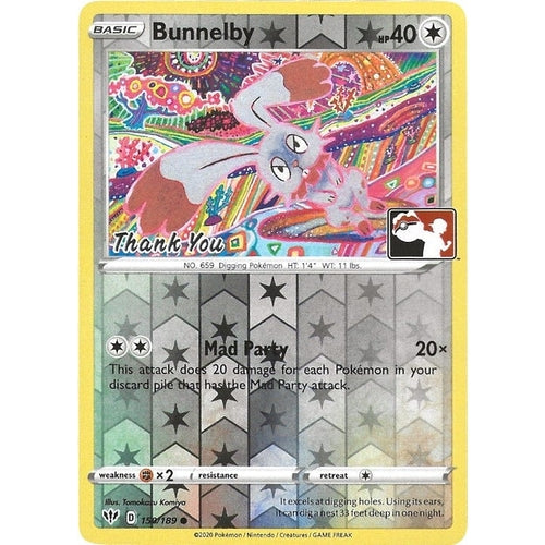 Bunnelby - 150/189 (Thank You Promo) (150/189) (Miscellaneous Cards & Products) - PokéBox Australia
