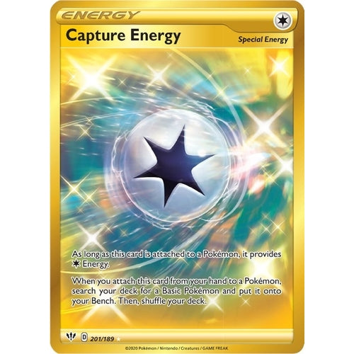 Capture Energy (Secret) (201/189) (SWSH03: Darkness Ablaze) - PokéBox Australia