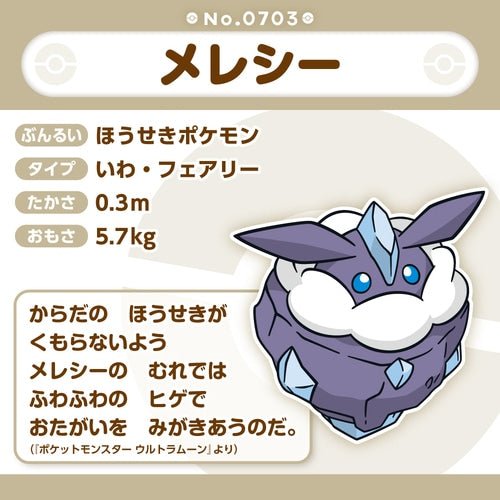 Carbink 703 - Pokémon Centre Fit Plush - PokéBox Australia