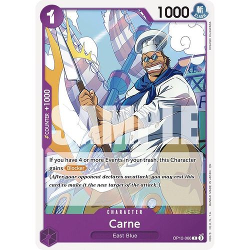 Carne (OP12 - 066) (Legacy of the Master) - PokéBox Australia