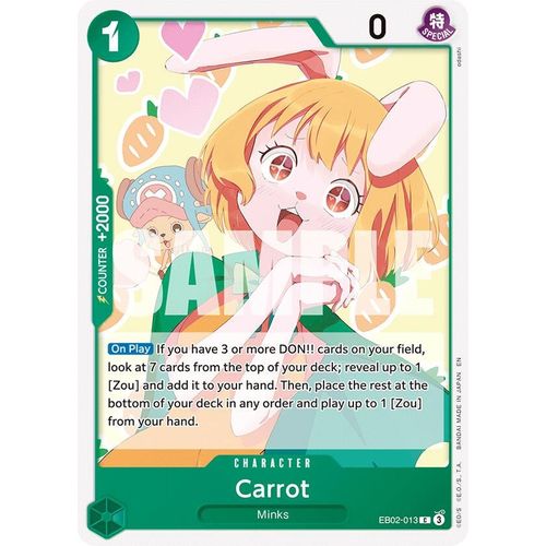 Carrot (EB02 - 013) (Extra Booster: Anime 25th Collection) - PokéBox Australia