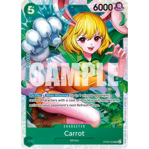 Carrot (Reprint) (OP08 - 023) (Premium Booster - The Best - Vol. 2) - PokéBox Australia