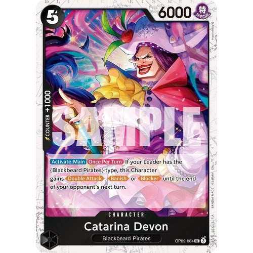 Catarina Devon (Pirate Foil) (OP09 - 084) (Premium Booster - The Best - Vol. 2) - PokéBox Australia
