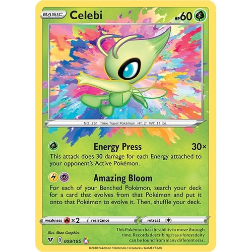 Celebi (009/185) (SWSH04: Vivid Voltage) - PokéBox Australia