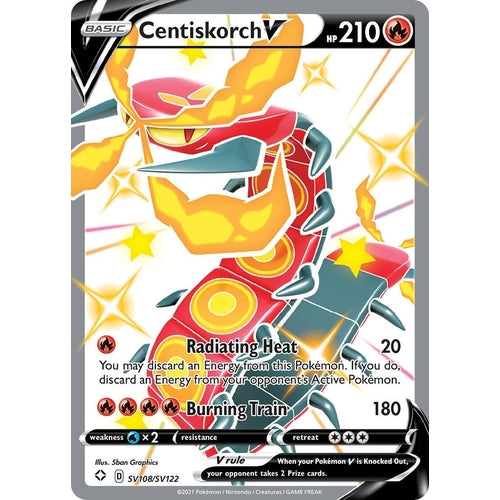 Centiskorch V (SV108/SV122) (Shining Fates: Shiny Vault) - PokéBox Australia