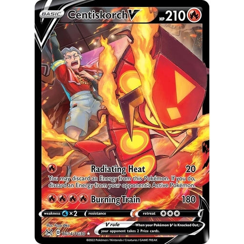 Centiskorch V (TG14/TG30) (SWSH11: Lost Origin Trainer Gallery) - PokéBox Australia