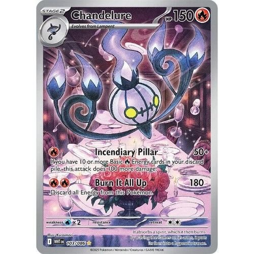 Chandelure (103/086) (SV: White Flare) - PokéBox Australia