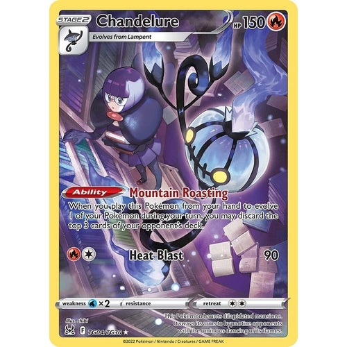 Chandelure (TG04/TG30) (SWSH11: Lost Origin Trainer Gallery) - PokéBox Australia