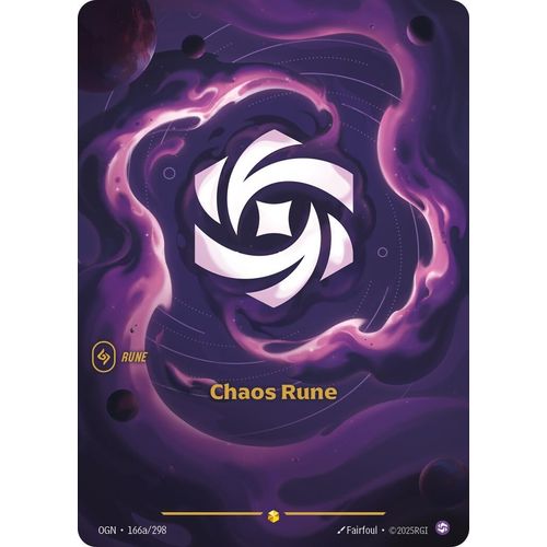 Chaos Rune (Alternate Art) (166a/298) (Origins) - PokéBox Australia