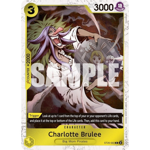 Charlotte Brulee (Pirate Foil) (ST20 - 003) (Premium Booster - The Best - Vol. 2) - PokéBox Australia