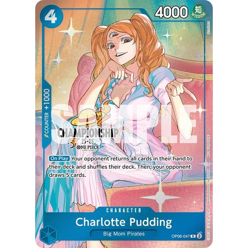 Charlotte Pudding (047) (CS 25 - 26 Celebration Pack) (OP06 - 047) (One Piece Promotion Cards) - PokéBox Australia