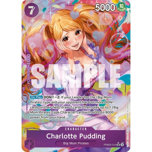 Charlotte Pudding - PRB02 - 010 (Alternate Art) (PRB02 - 010) (Premium Booster - The Best - Vol. 2) - PokéBox Australia
