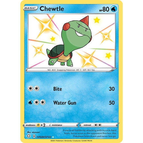 Chewtle (SV028/SV122) (Shining Fates: Shiny Vault) - PokéBox Australia