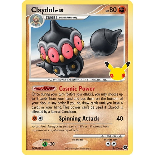 Claydol (15/106) (Celebrations: Classic Collection) - PokéBox Australia