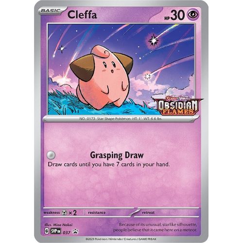 Cleffa - 037 (Prerelease) (037) (SV: Scarlet & Violet Promo Cards) - PokéBox Australia