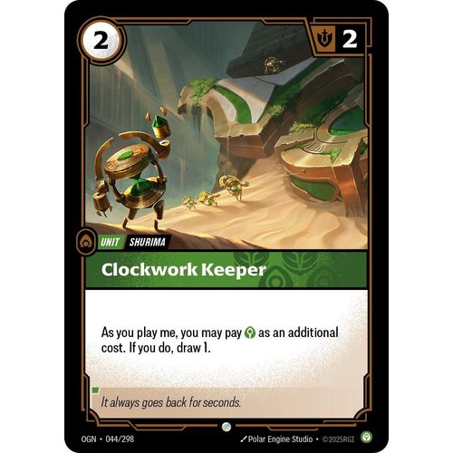 Clockwork Keeper (044/298) (Origins) - PokéBox Australia