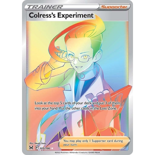 Colress's Experiment (Secret) (205/196) (SWSH11: Lost Origin) - PokéBox Australia