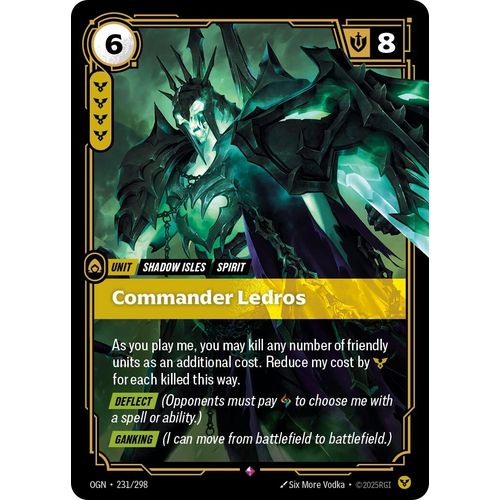 Commander Ledros (231/298) (Origins) - PokéBox Australia