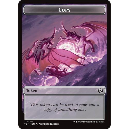 Copy // Monk Double - Sided Token (1 // 3) (Tarkir: Dragonstorm) - PokéBox Australia