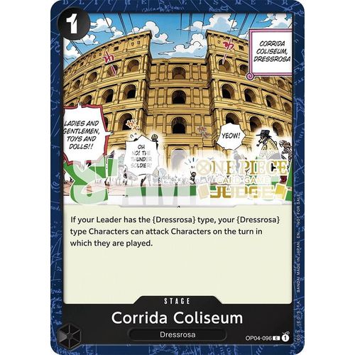 Corrida Coliseum (Judge Pack Vol. 6) (OP04 - 096) (One Piece Promotion Cards) - PokéBox Australia